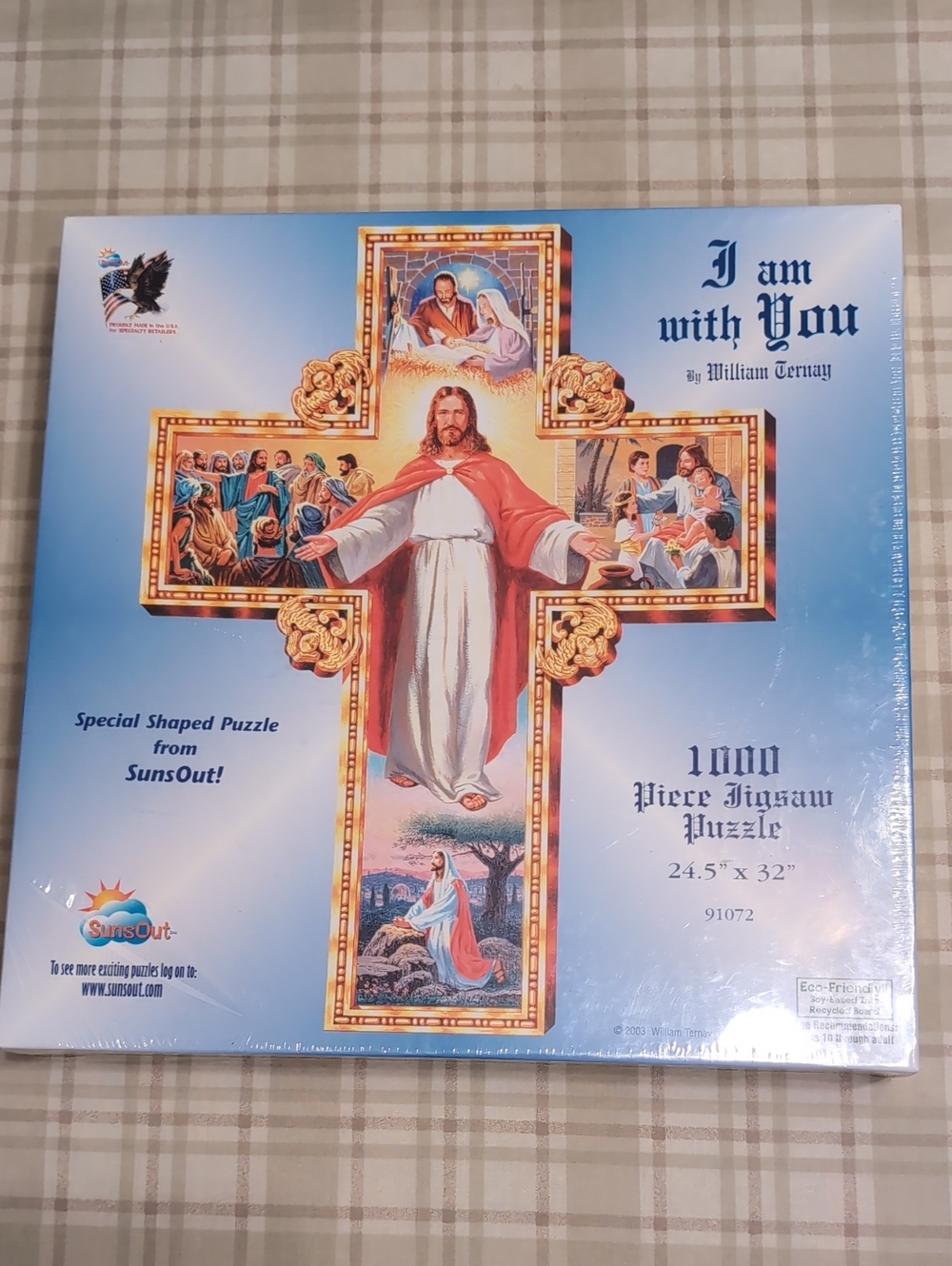 I Am With You - Jesus Cross 1000-Piece Jigsaw Puzzle
